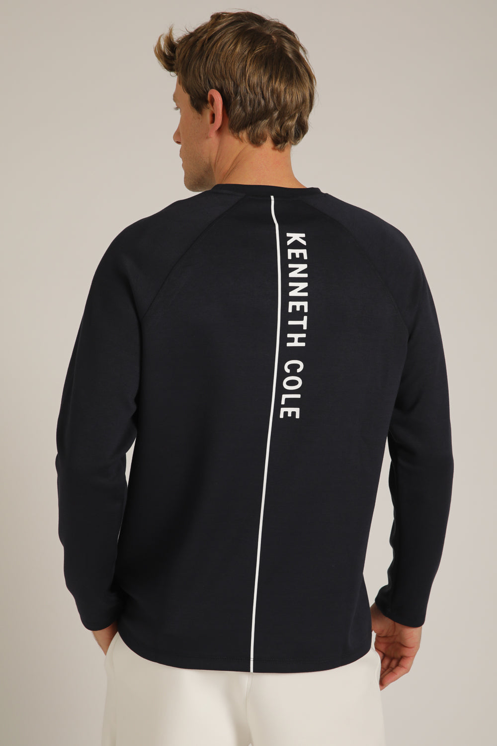 טישירט רגלן ארוכה עם לוגו בגב | קנת קול