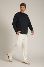 טישירט רגלן ארוכה עם לוגו בגב | קנת קול