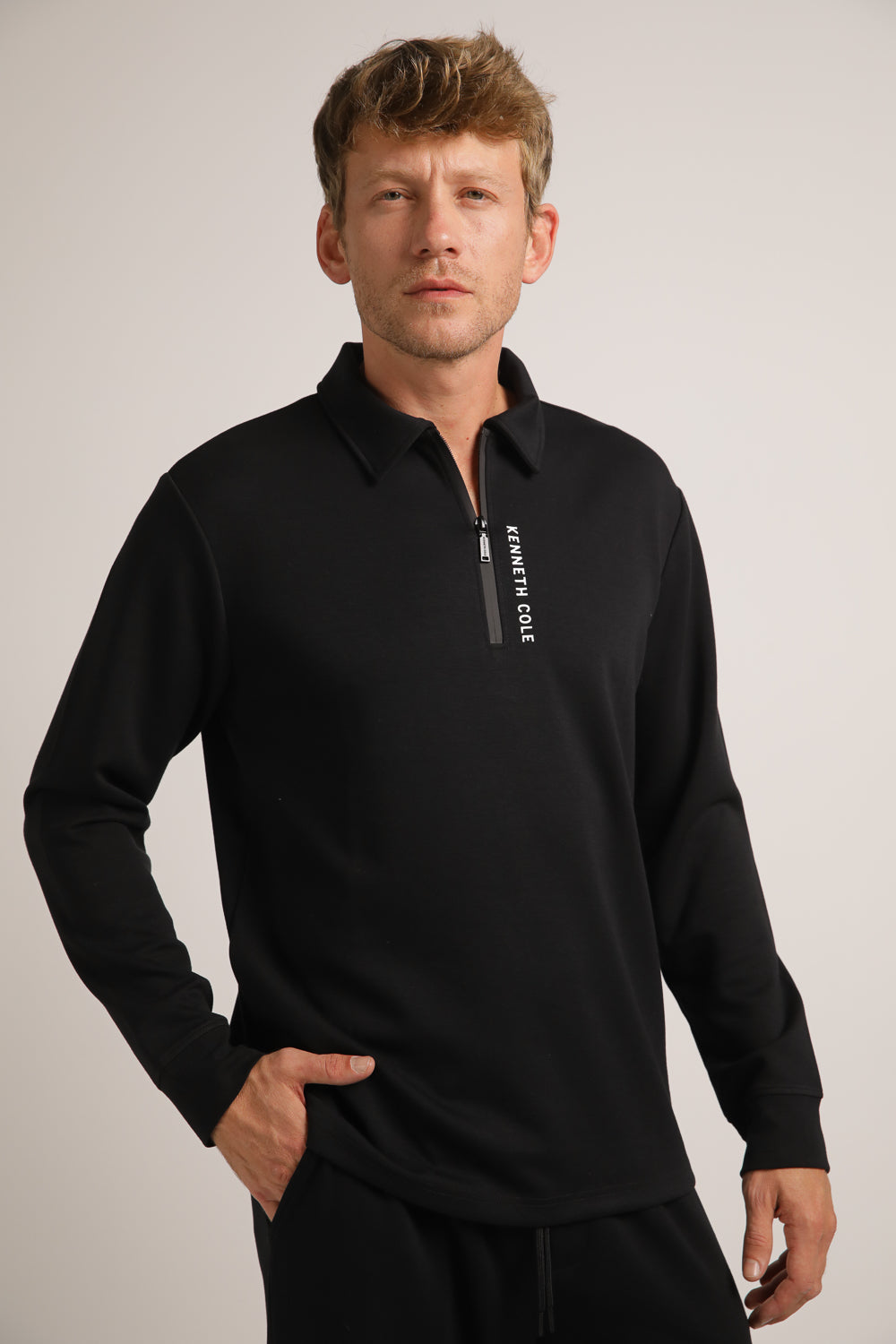 חולצת פולו עם רוכסן | קנת קול