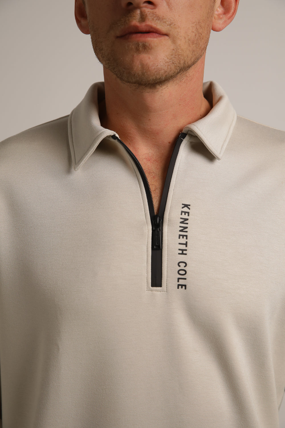 חולצת פולו עם רוכסן | קנת קול