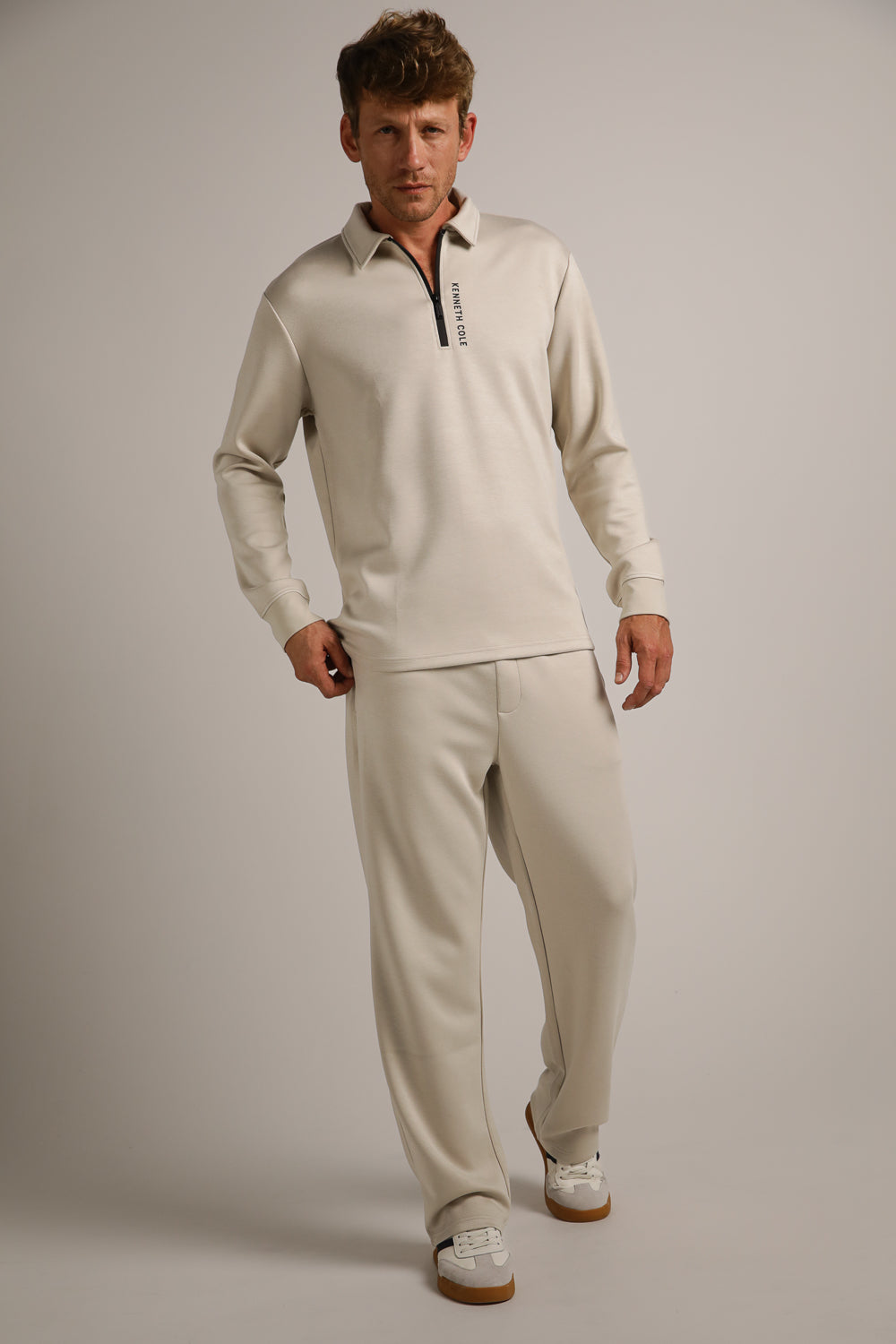 חולצת פולו עם רוכסן | קנת קול