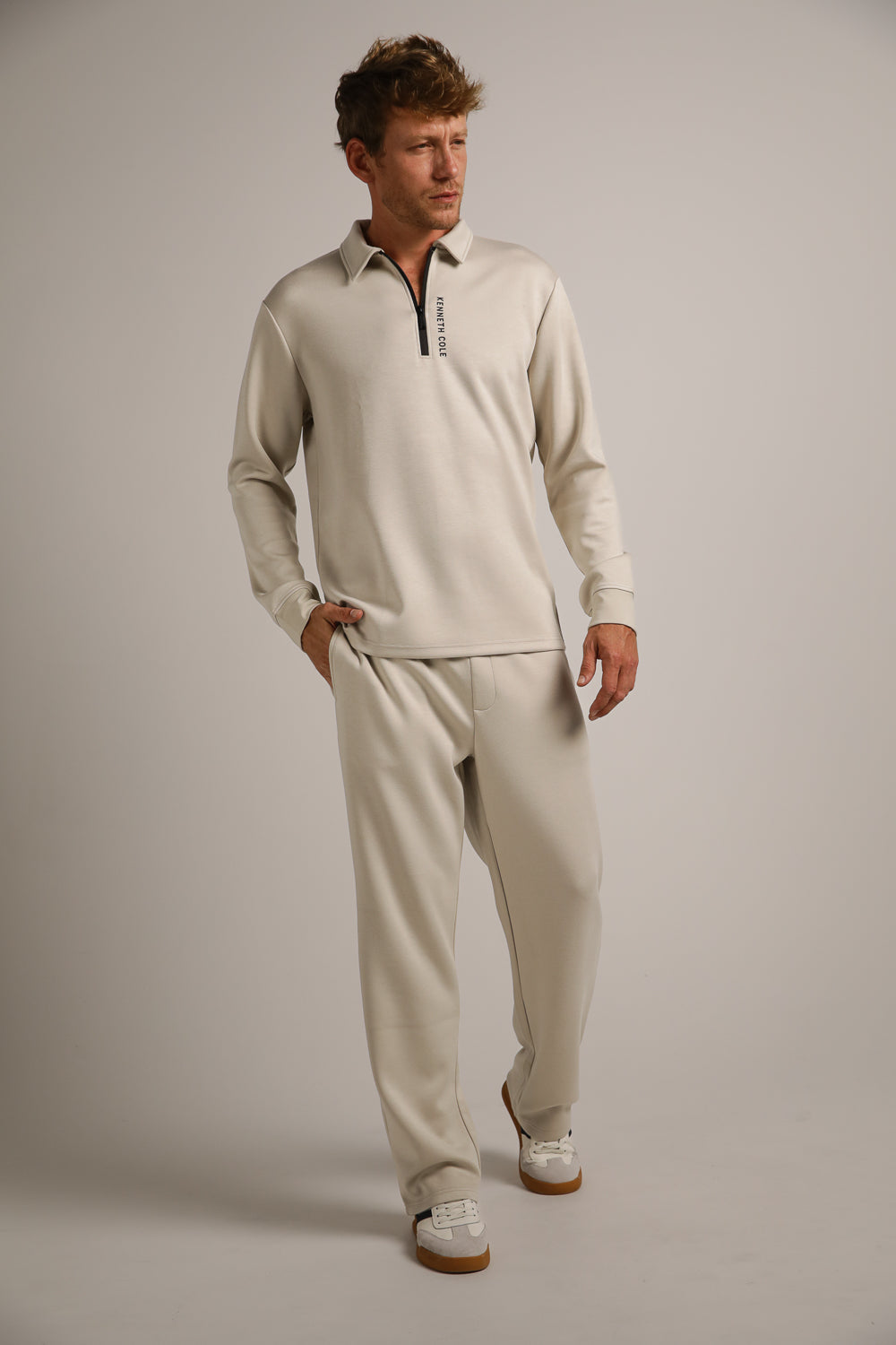 חולצת פולו עם רוכסן | קנת קול