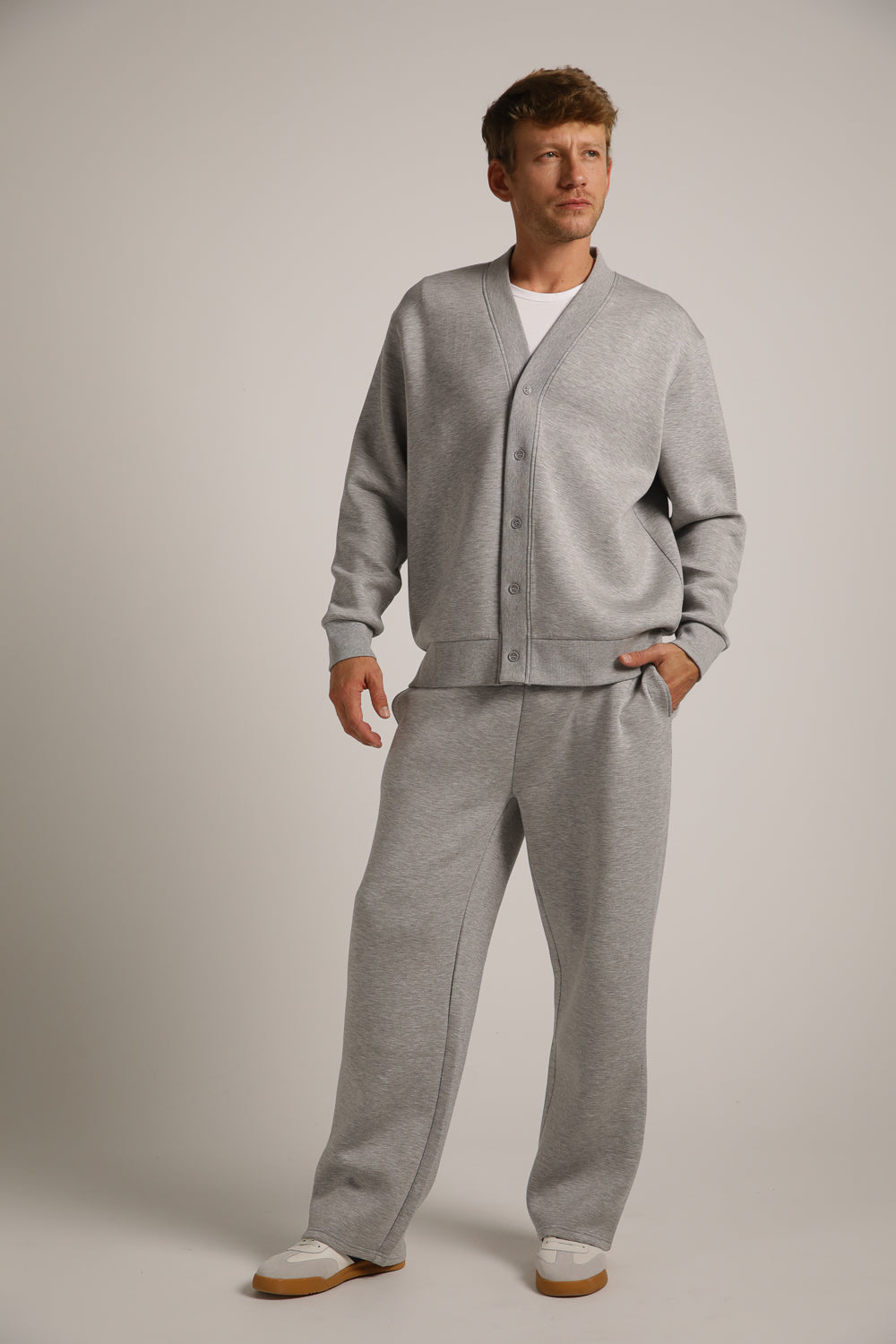 ג'קט עם כפתורים ולוגו מובלט | קנת קול