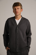 ג'קט עם כפתורים ולוגו מובלט | קנת קול