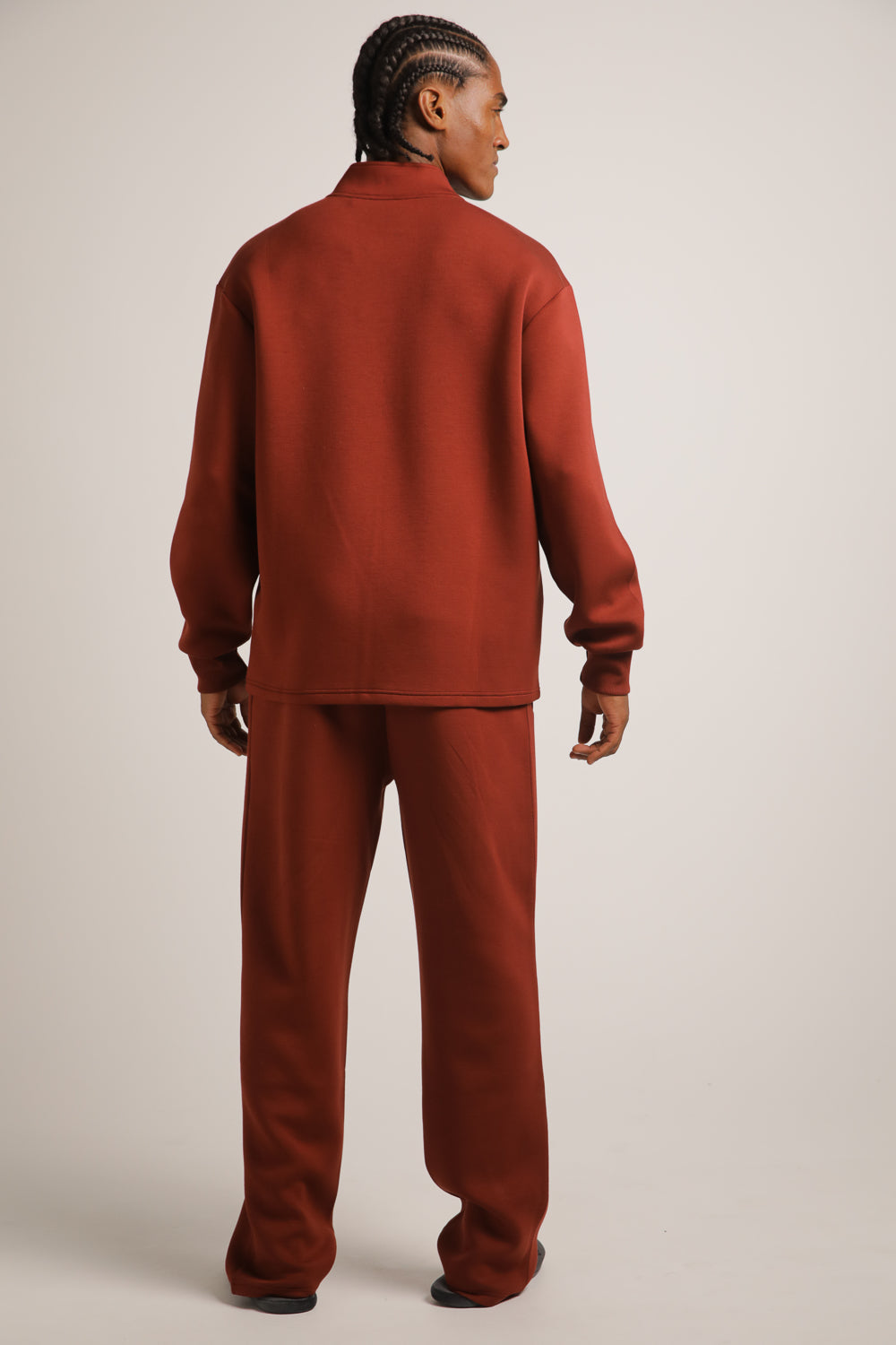 סווטשירט סקובה עם חצי רוכסן | קנת קול