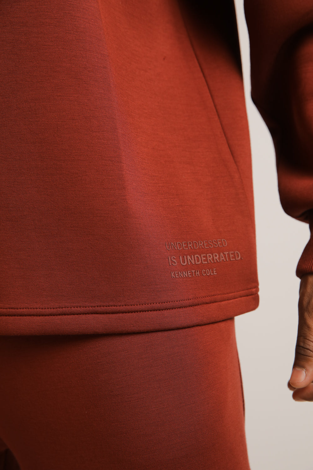 סווטשירט סקובה עם חצי רוכסן | קנת קול