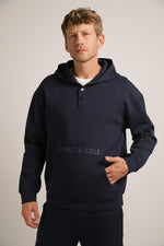 סווטשירט אינטרלוק עם קפוצ'ון | קנת קול