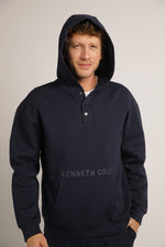 סווטשירט אינטרלוק עם קפוצ'ון | קנת קול