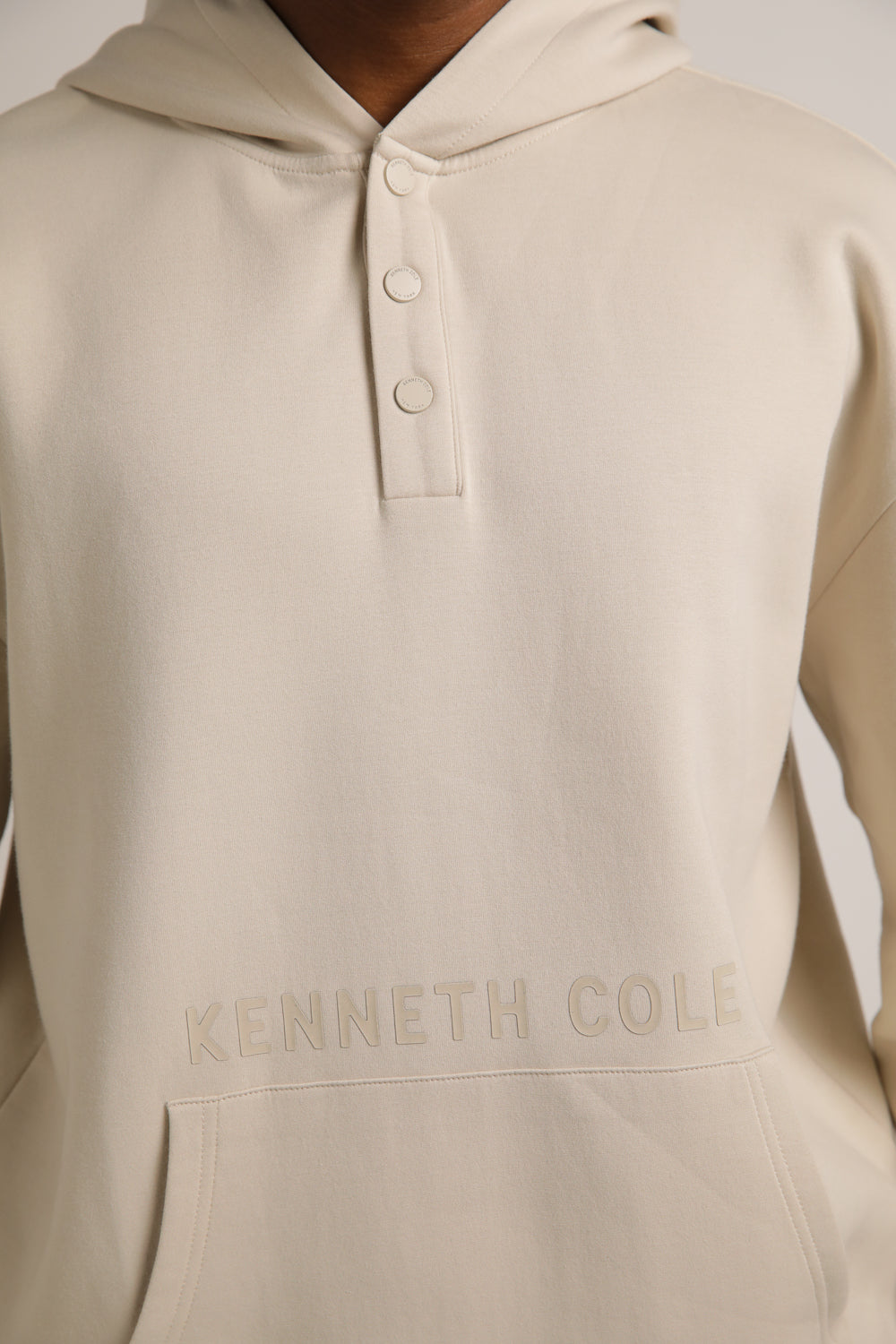 סווטשירט אינטרלוק עם קפוצ'ון | קנת קול