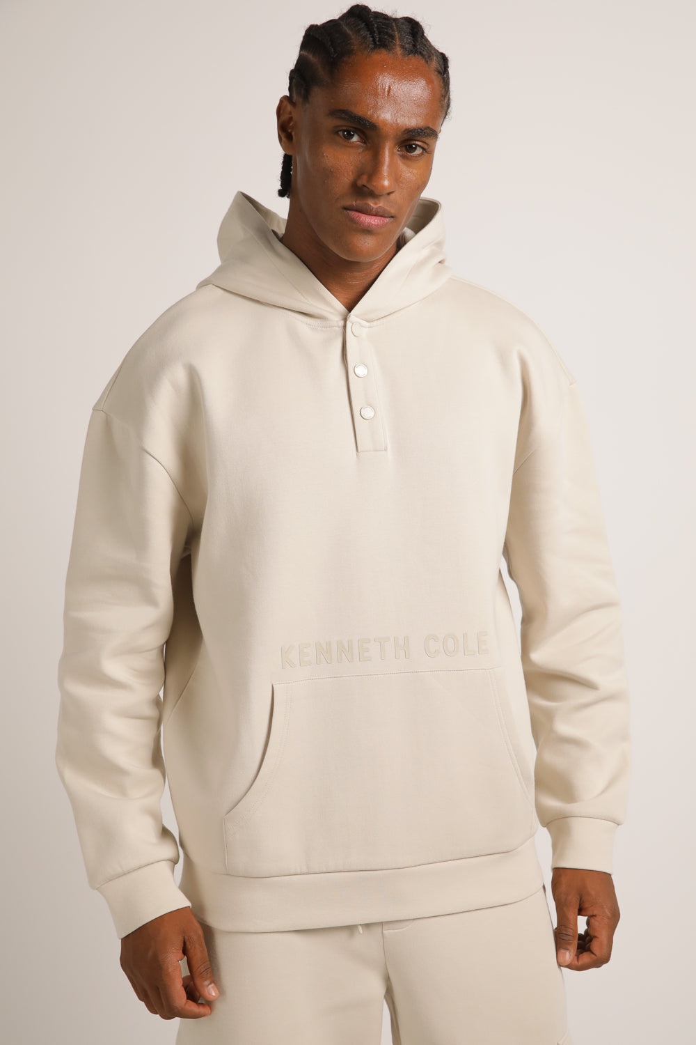 סווטשירט אינטרלוק עם קפוצ'ון | קנת קול