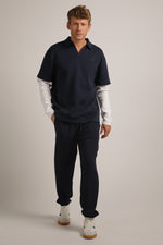 חולצת פולו עם שרוולים כפולים | קנת קול