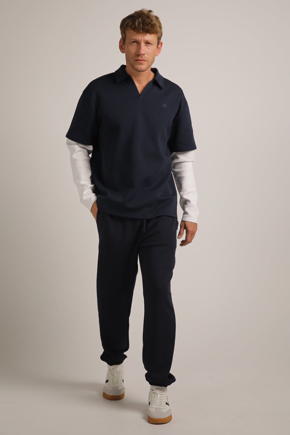 חולצת פולו עם שרוולים כפולים | קנת קול