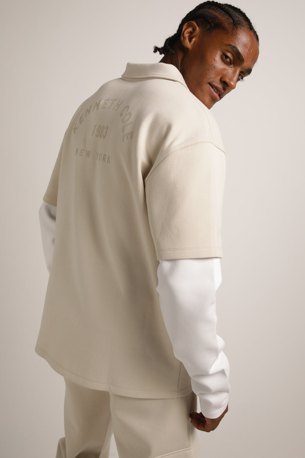 חולצת פולו עם שרוולים כפולים | קנת קול