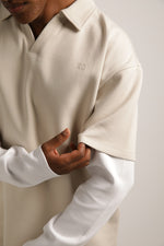 חולצת פולו עם שרוולים כפולים | קנת קול