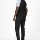 חולצת פולו רגלאן משולב בצבע שחור - MASHBIR//365 - 2