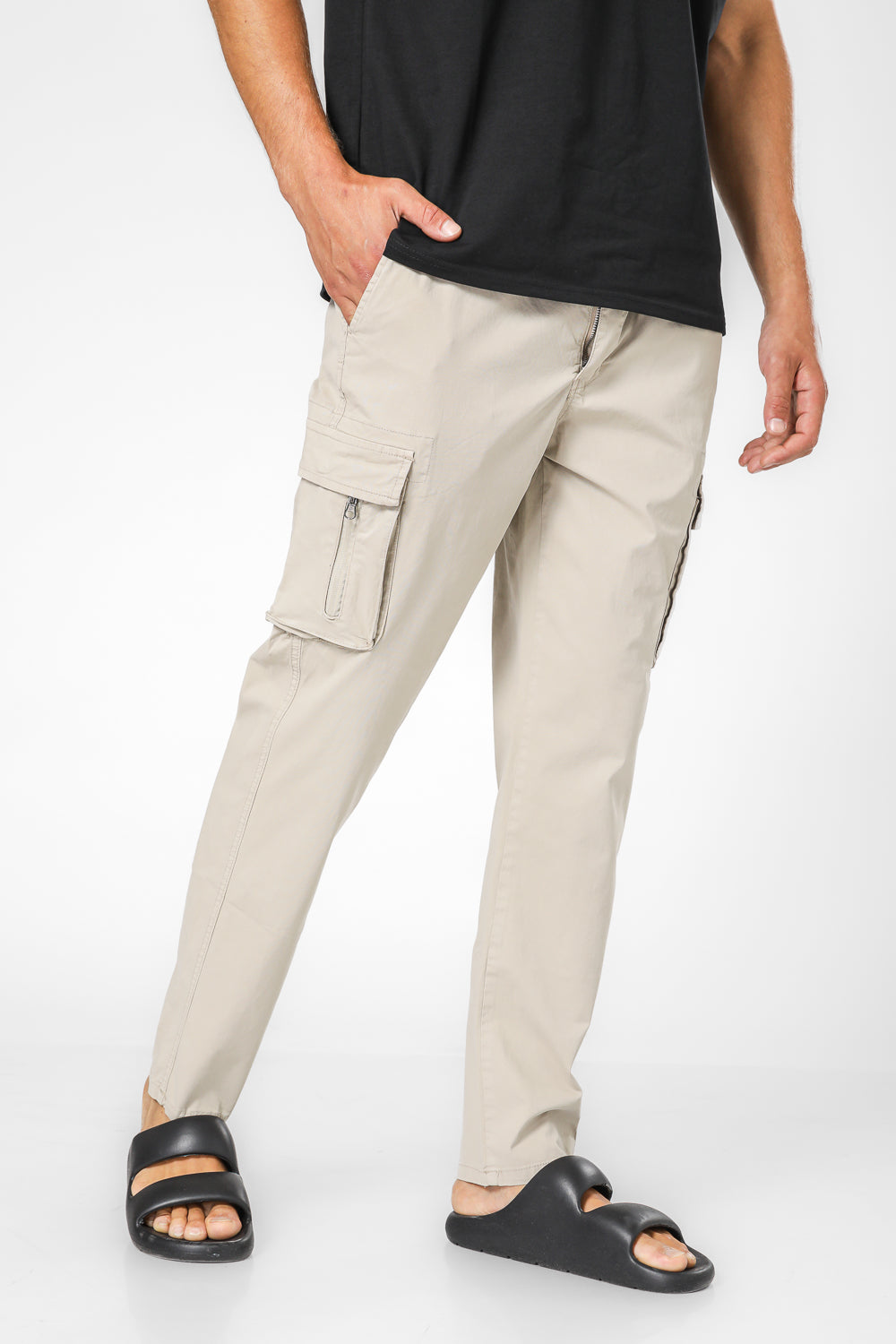 מכנסי דגמ"ח CLASSIC בצבע אבן