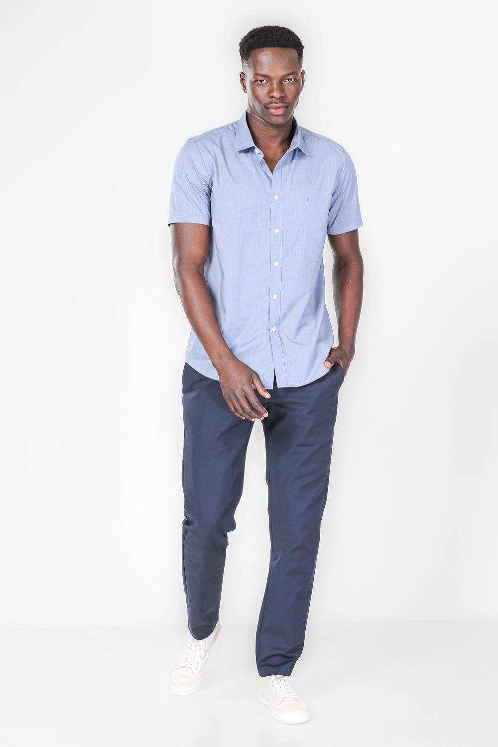 מכנסי אלגנט MIX&MATCH בצבע נייבי - MASHBIR//365