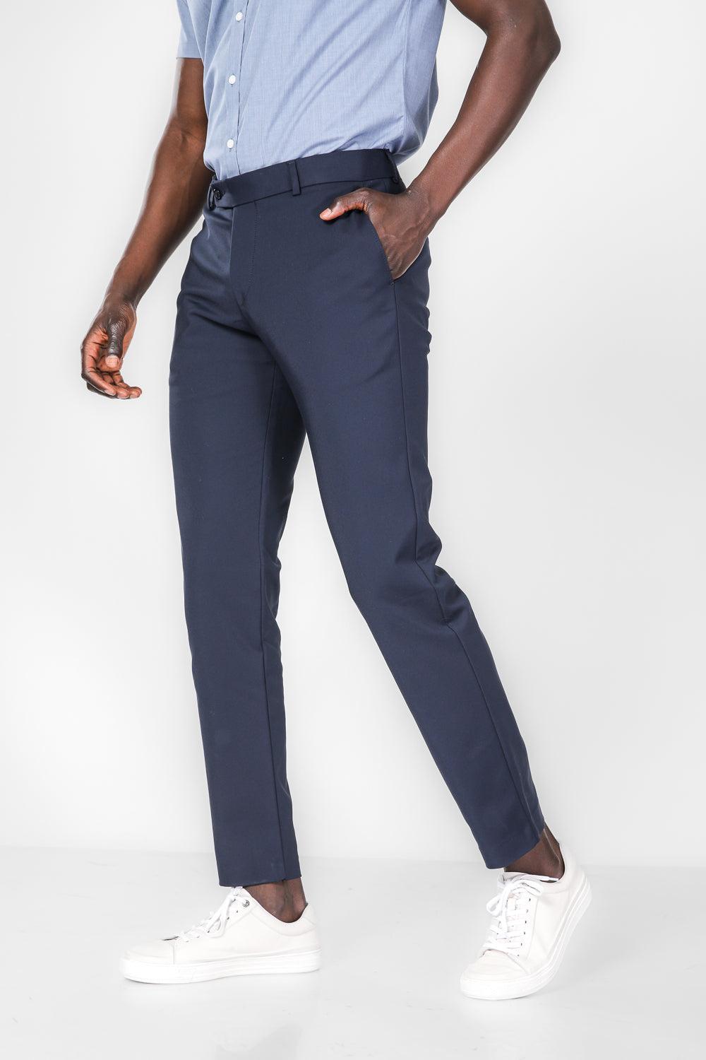 מכנסי אלגנט MIX&MATCH בצבע נייבי - MASHBIR//365