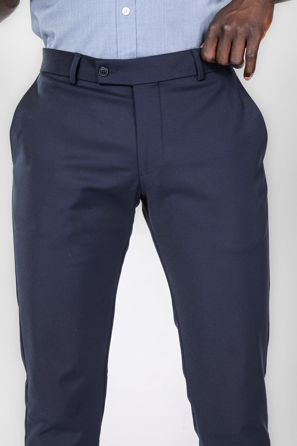 מכנסי אלגנט MIX&MATCH בצבע נייבי - MASHBIR//365