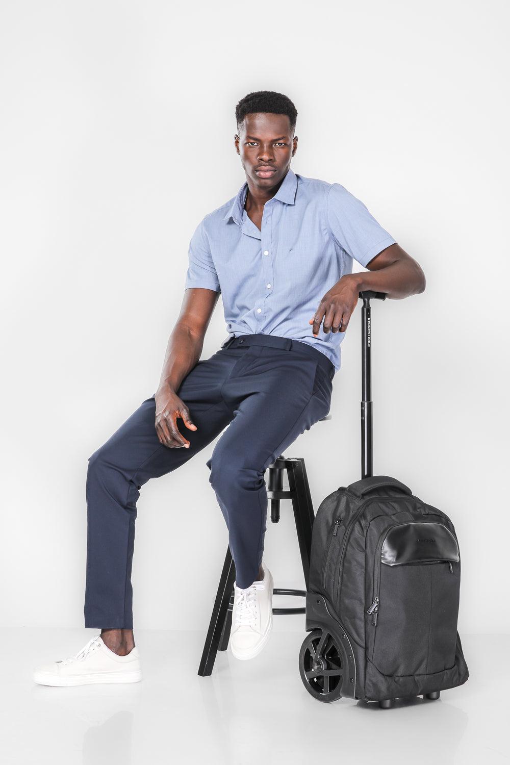 מכנסי אלגנט MIX&MATCH בצבע נייבי - MASHBIR//365