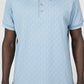 חולצת פולו ג'קארד לוגו בצבע תכלת - MASHBIR//365 - 5