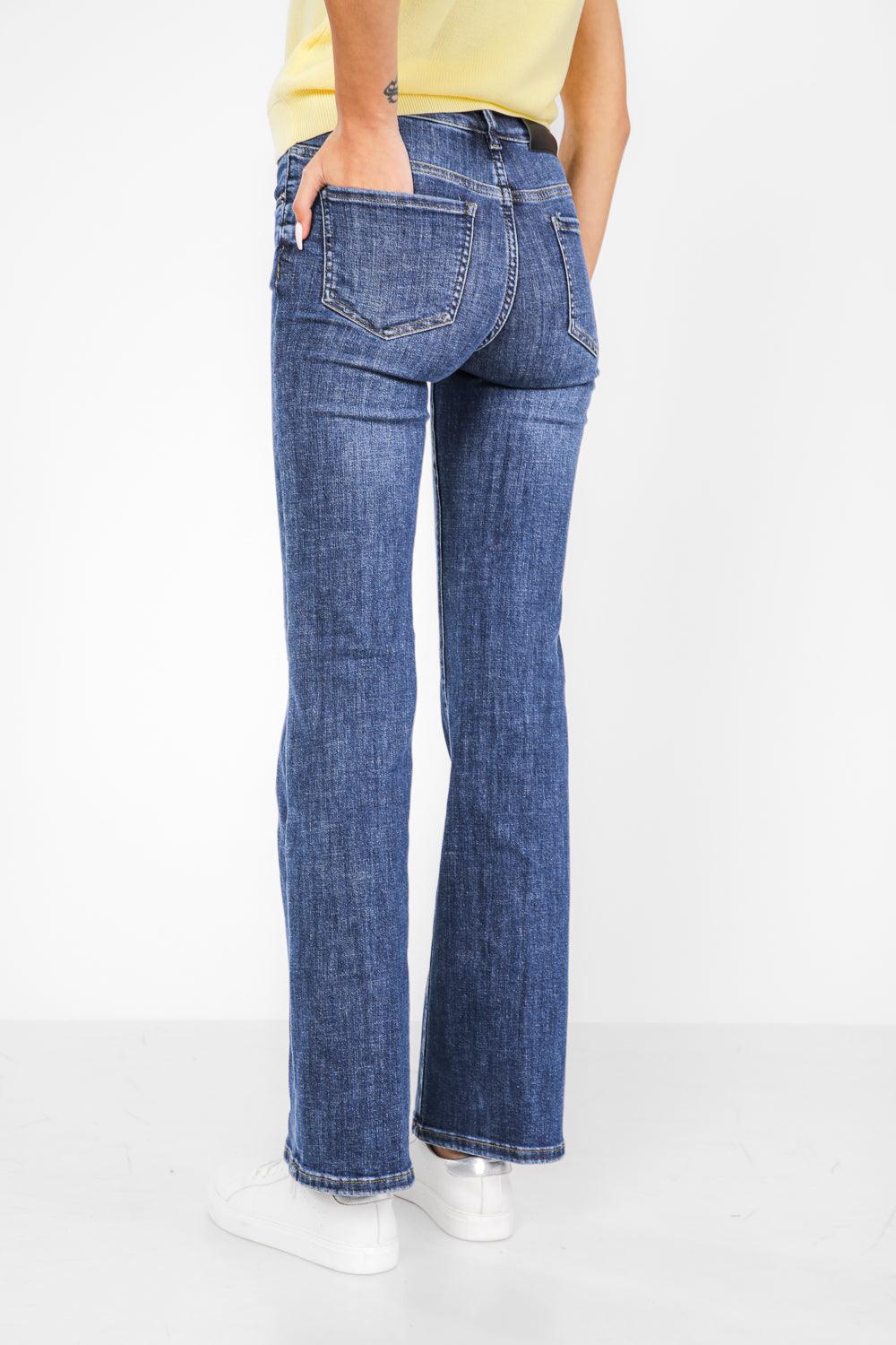 ג'ינס פדלפון בצבע MED BLUE - MASHBIR//365