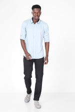 ג'ינס קלאסי בצבע שחור - MASHBIR//365