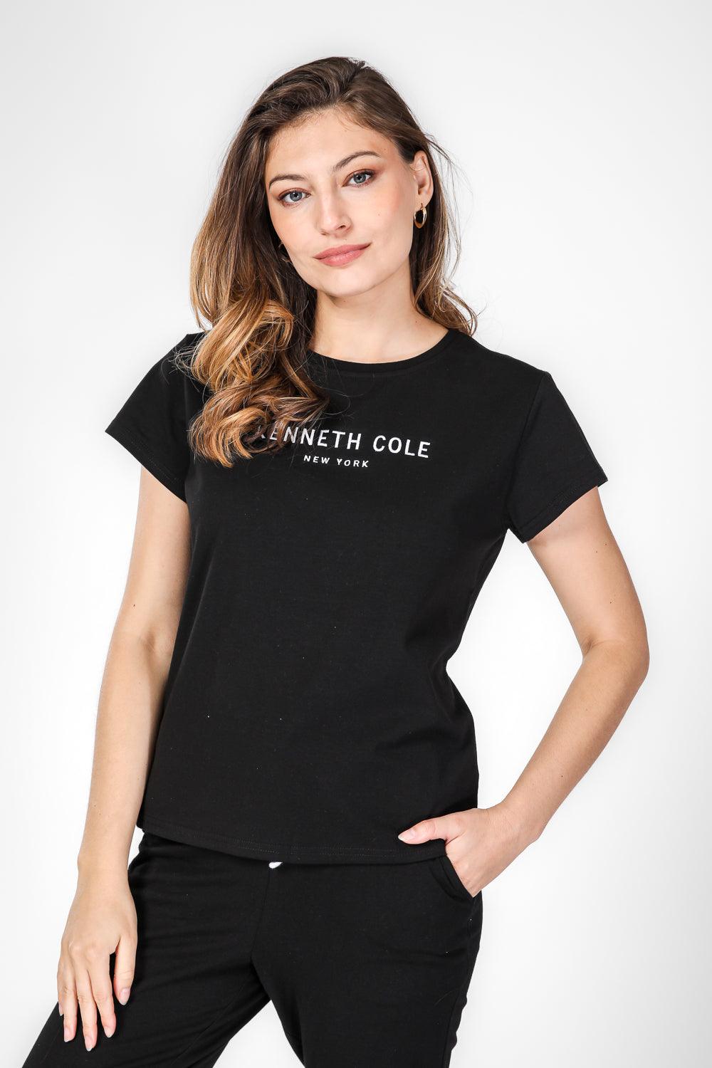 סט פיג'מה קצרה לנשים בצבע שחור - MASHBIR//365