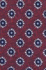 עניבת משי טהור בצבע אדום - MASHBIR//365