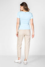 טישירט קצרה בצבע תכלת - MASHBIR//365