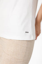 טישירט קצרה בצבע לבן - MASHBIR//365
