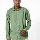 FOREST GREEN-SLIM חולצת במבוק לייקרה - 3