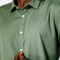 FOREST GREEN-SLIM חולצת במבוק לייקרה - 4