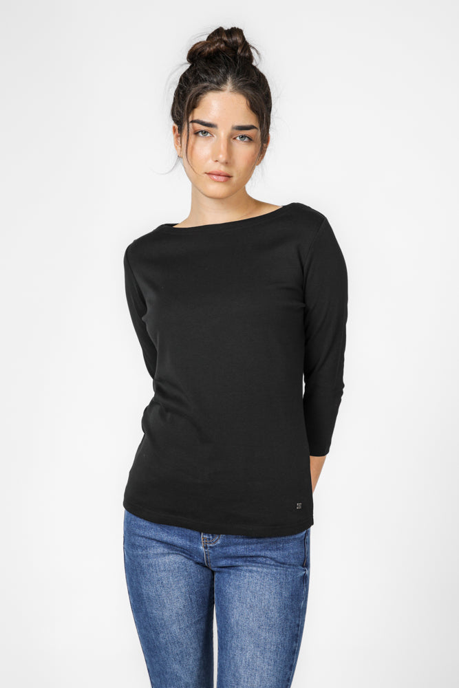 טישירט צווארון סירה | קנת קול