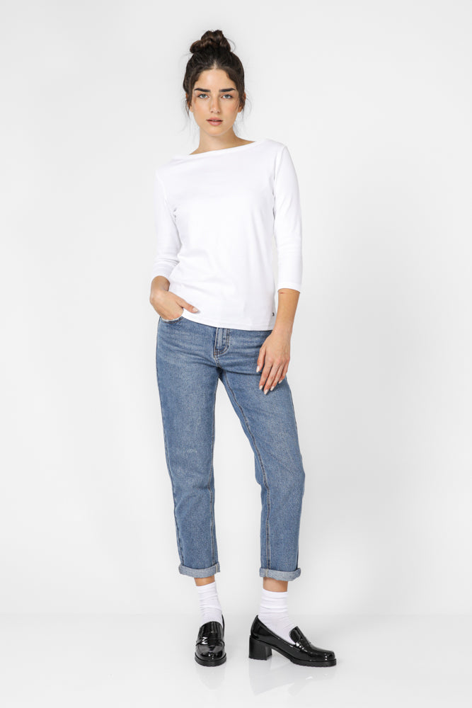 טישירט צווארון סירה | קנת קול