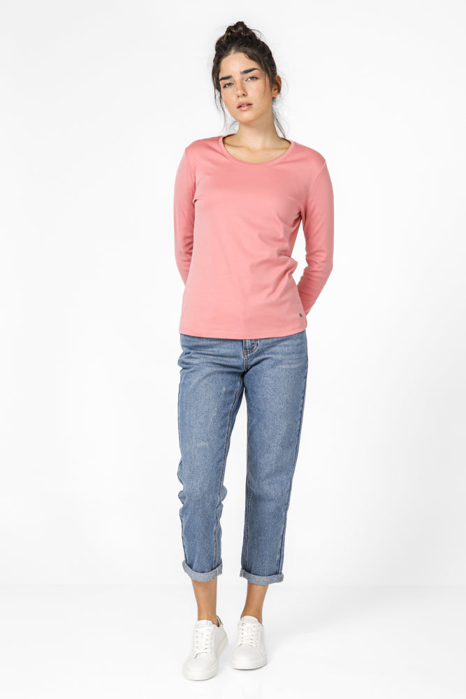 טישירט מפתח עגול לנשים | קנת קול