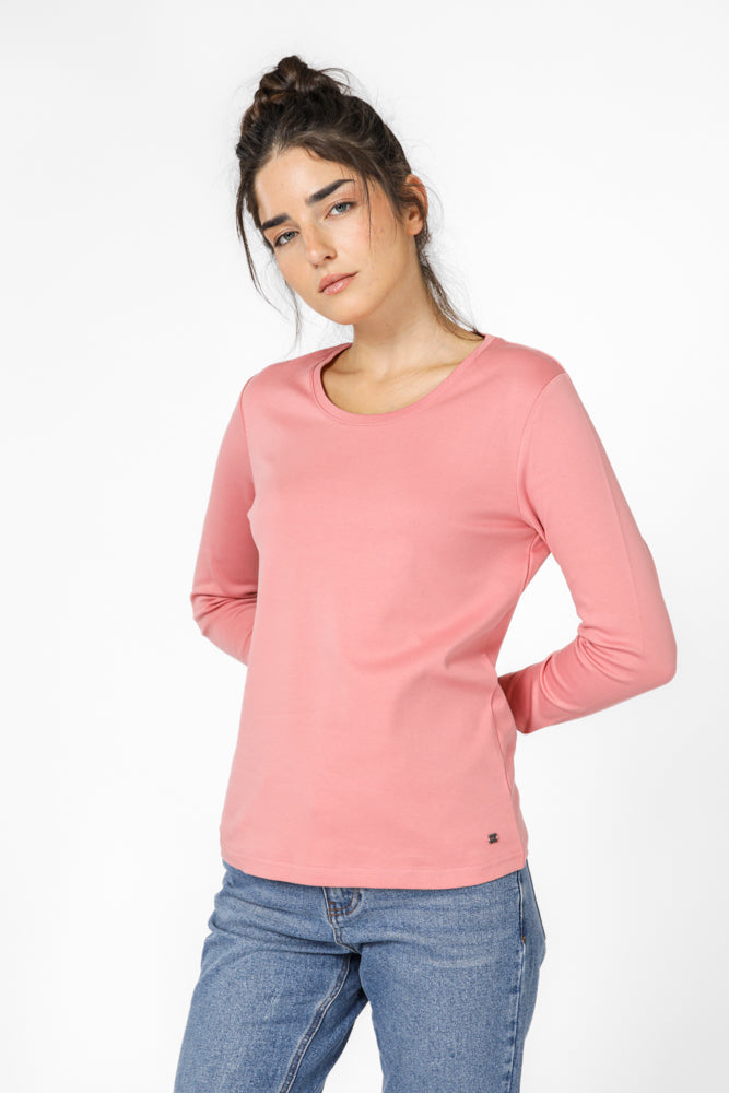 טישירט מפתח עגול לנשים | קנת קול