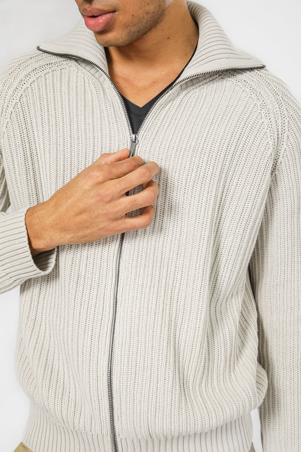 OAT קרדיגן ריב פתוח