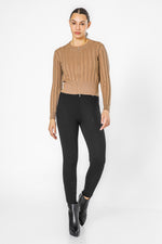 קרדיגן סרוג בגזרה צמודה | קנת קול