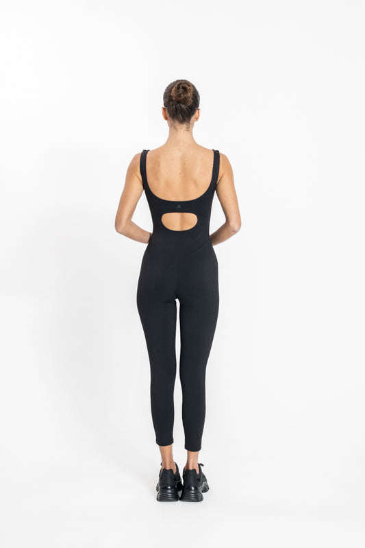 אוברול לנשים Jumpsuit בצבע שחור