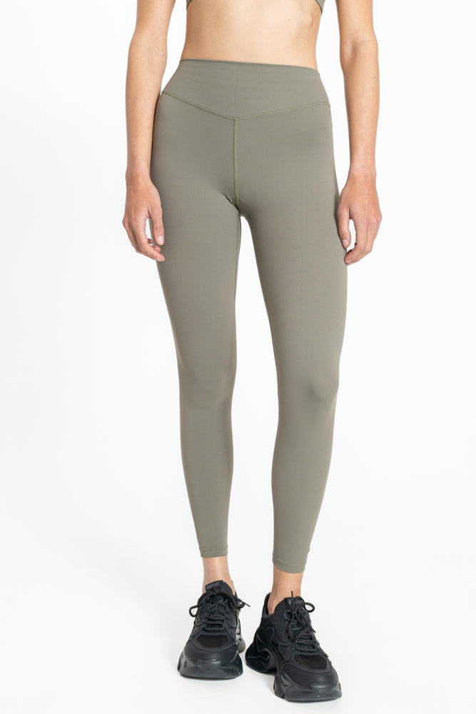 טייץ לנשים Full Length בצבע ירוק זית