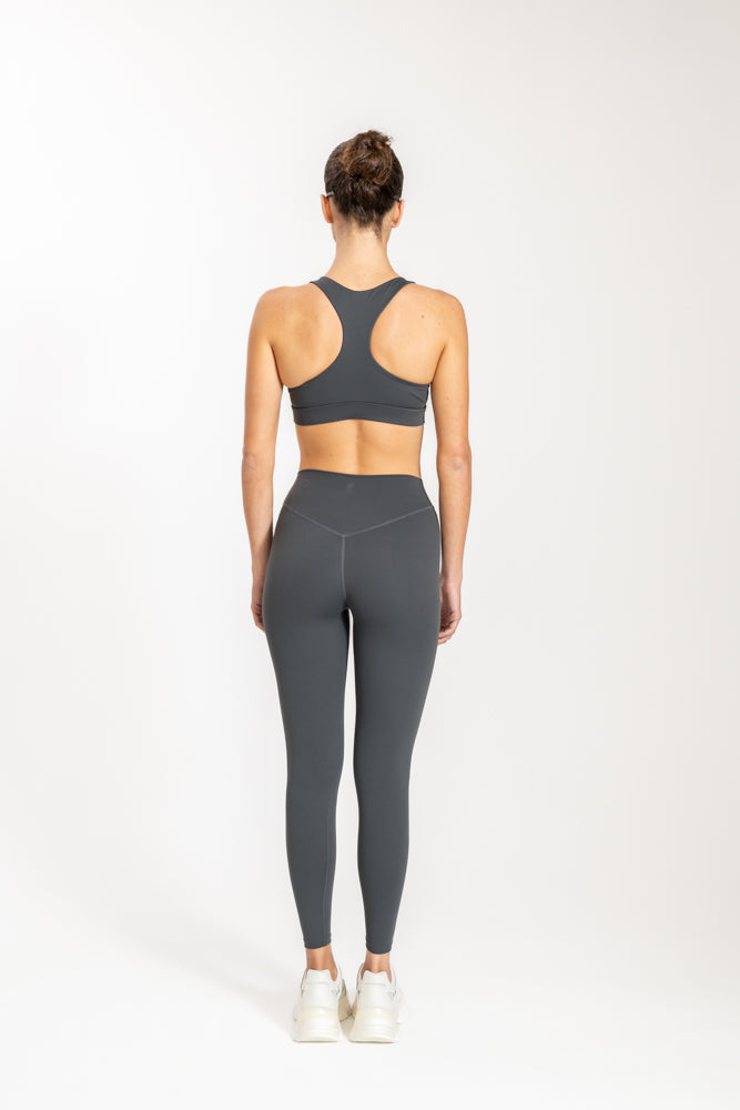 טייץ לנשים Full Length בצבע אפור