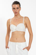 חזיית תחרה בלקונט עם ברזל וריפוד