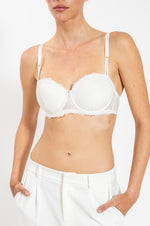 חזיית תחרה בלקונט עם ברזל וריפוד