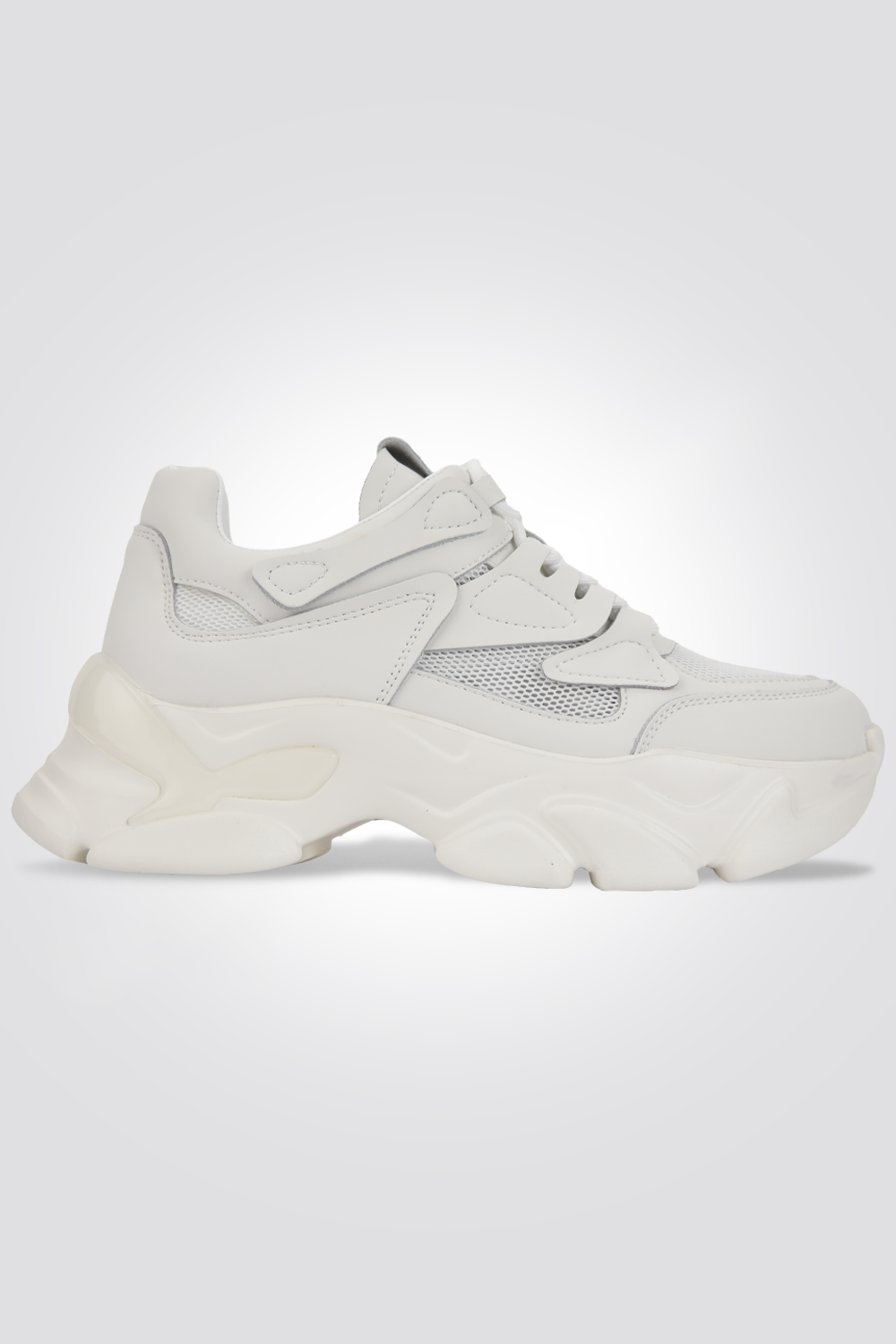 נעלי טריינר לנשים לבן וירוק בהיר