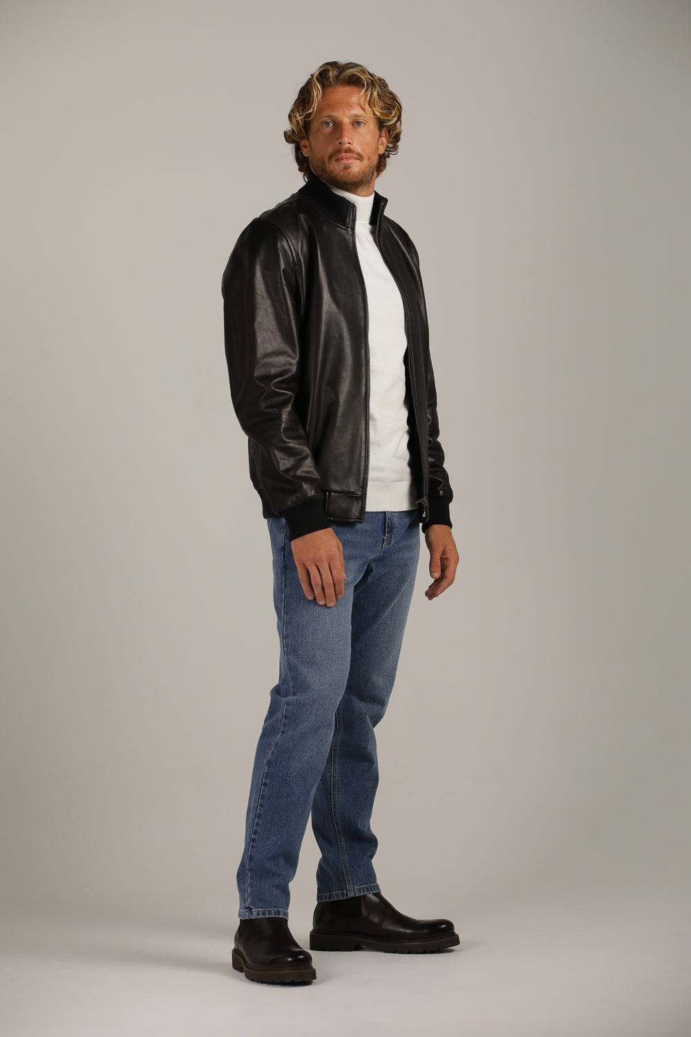 ג'קט בומבר עור | קנת קול