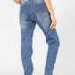 ג'ינס סקיני בצבע כחול כהה - 5