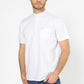 חולצה עם כיס בצבע לבן - 4