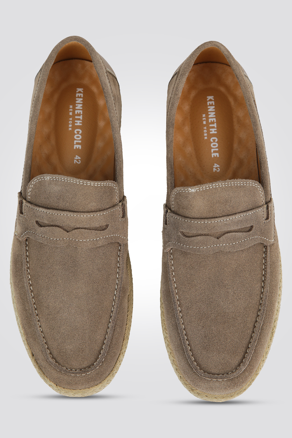 מוקסין עור הפוך גברים בצבע בז'