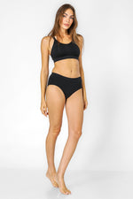 בראלט ספגטי אל-תפר מיקרופייבר כתפיות כפולות